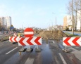 Tymczasowe przejście w al. Piłsudskiego zlikwidowane
