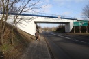 Wiadukt nad ulicą Kolejową jest jak nowy, zakończyły się  prace związane z poprawą estetyki tego obiektu