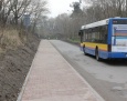 Nowy chodnik w Borowiczkach
