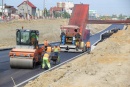 Intensywne prace związane z wykonanie nawierzchni północnej jezdni al. Piłsudskiego