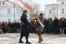 Wieniec od płockich parlamentarzystów składa Poseł na Sejm RP Elżbieta Gapińska