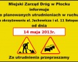 We wtorek 14 maja start przebudowy skrzyżowań w Al. Jachowicza