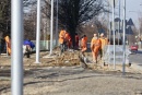 Wybudowano blisko 2 km i przebudowano 2,5 km chodników. Powstało ponad 2 km ścieżki rowerowej 