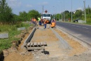 Trwa także budowa drugiego odcinka drogi rowerowej na ul. Grabówka