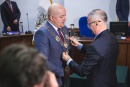 Prezydent Andrzej Nowakowski i przewodniczący rady Miasta Płocka Artur Jaroszewski