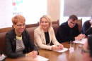 Joanna Banasiak, dyrektor Książnicy Płockie, Alicja Wasilewska, dyrektor Płockiej Galerii Sztuki, Adam Mieczykowski, dyrektor Płockiej Orkiestry Symfonicznej