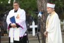 ks. kanonik Stefan Cegłowski oraz imam muzułmański - Zbigniew Żuk