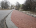Nowy chodnik w Borowiczkach