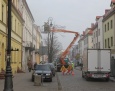 Demontaż oświetlenia świątecznego