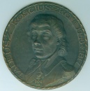 medalion  Tadeusz Kościuszko, w setną rocznicę zgonu, 1917, Jan Wysocki, brąz, śr. 150 mm