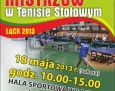 Liga mistrzów tenisa stołowego w Łącku