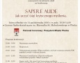 Miej odwagę być mądrym - zaproszenie na konferencję